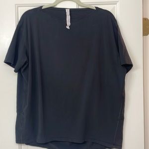 Lululemon Back In Action Short Sleeve Black